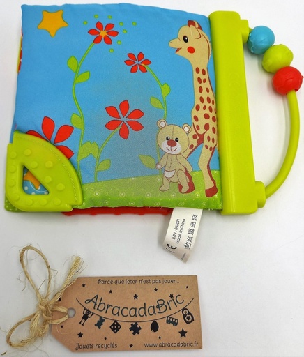Livre tissu Sophie la girafe - VULLi