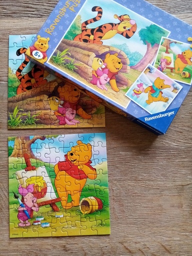 Puzzle "Winnie l'Ourson" 3x49p - RAVENSBURGER