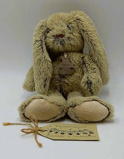 Lapin gris 25cm - HiSTOiRE d'OURS