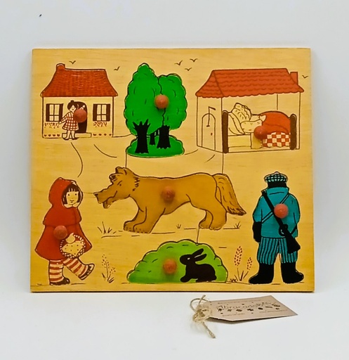 Puzzle chaperon rouge - JOUETS TAiGA