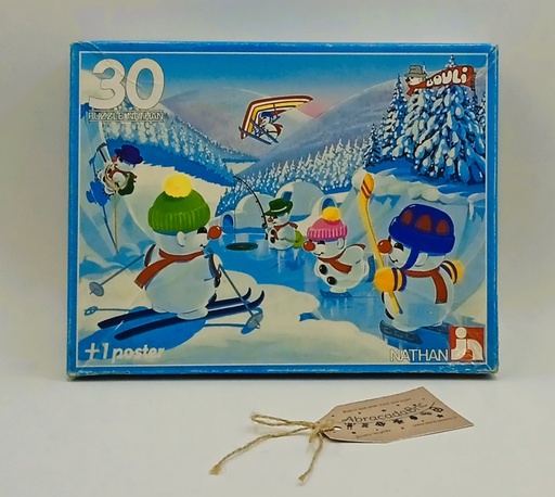 Puzzle "Bouli aux sports d'hiver" 30p - NATHAN