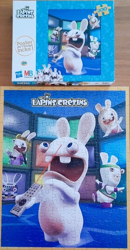 Puzzle Lapin Crétins 200p - HASBRO