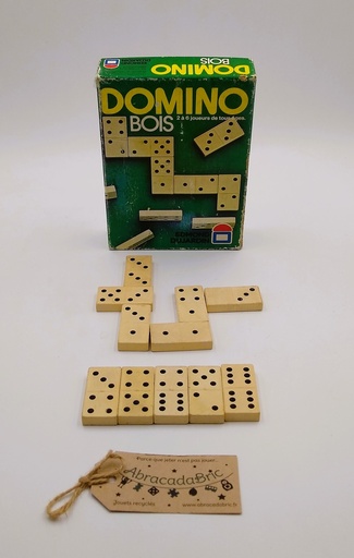 Domino en bois vintage - DUJARDiN 