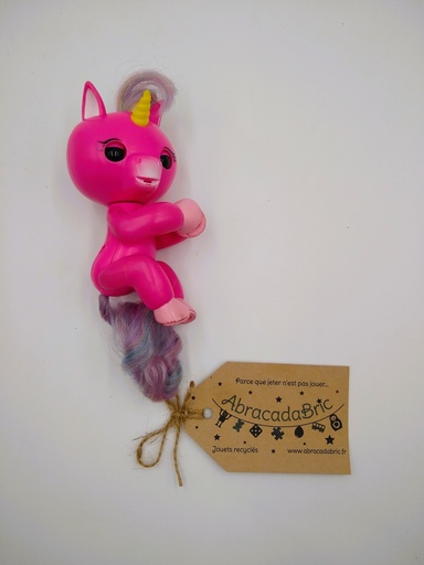 Licorne Gemma rose fushia FiNGERLiNGS - GiOCHi PREZiOSi 