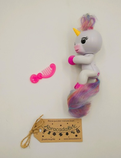 Licorne Gigi blanche FiNGERLiNGS - GiOCHi PREZiOSi 