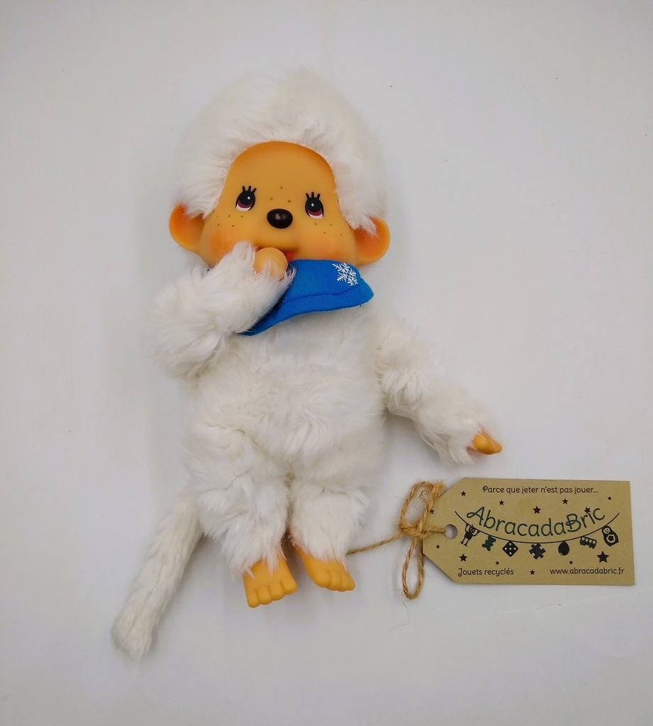 Monchichi blanc 15cm BANDAi Abracadabric