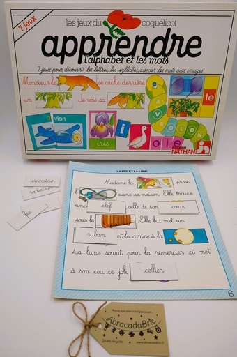 Apprendre l'alphabet et les mots - NATHAN