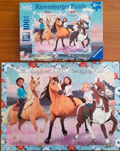 Puzzle Spirit chevaux 100p - RAVENSBURGER