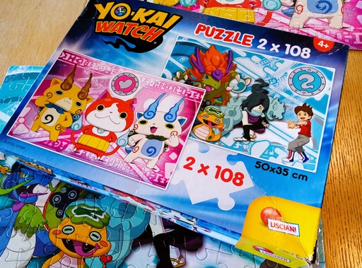 Puzzle "Yo-Kai Watch" 2x108p - LiSCiANi
