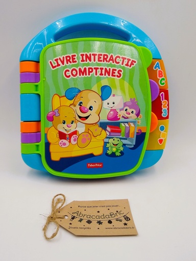 Livre interactif comptines - FiSHER PRiCE