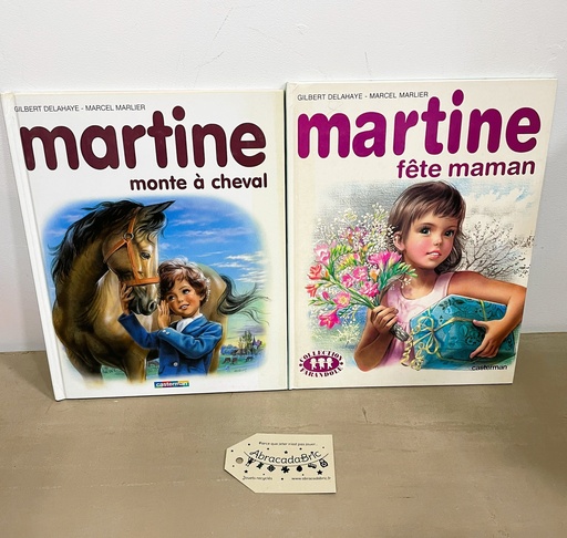 "Martine fête maman" & "Martine monte à cheval" - CASTERMAN