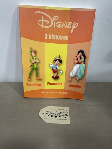 "Peter Pan, Pinocchio & Aladin" - HACHETTE DiSNEY