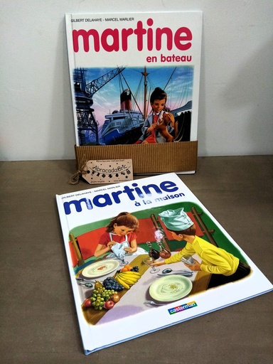 "Martine en bateau" & "Martine à la maison" - CASTERMAN 