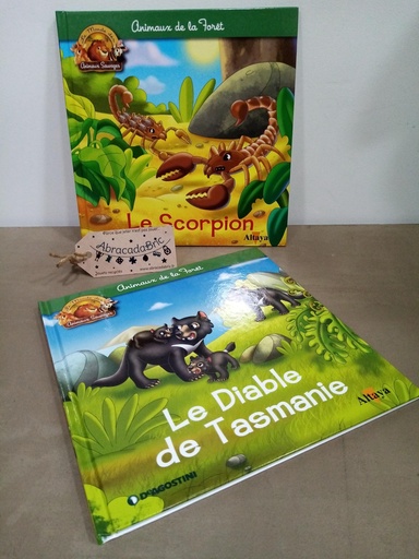 "Le scorpion" & "Le diable de Tasmanie" - ALTAYA