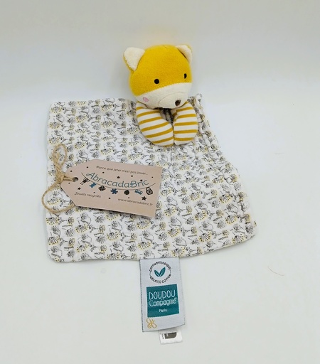 Doudou plat ourson - DOUDOU ET COMPAGNiE