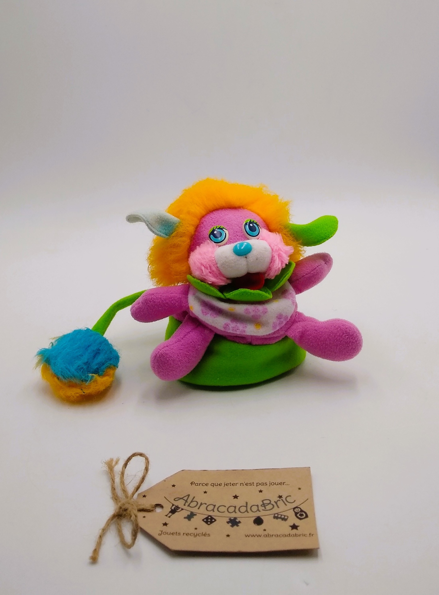 Popples Original Pretty mauve - Mattel 1986
