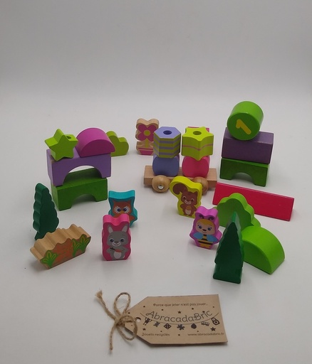 Mes p'tits blocs de bois et train