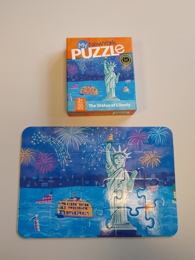 Puzzle "La statue de la liberté" 20p - DUOPRESS