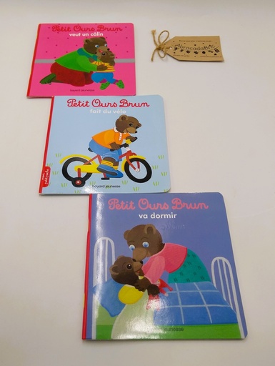 Lot x3 "Petit Ours Brun" - BAYARD 