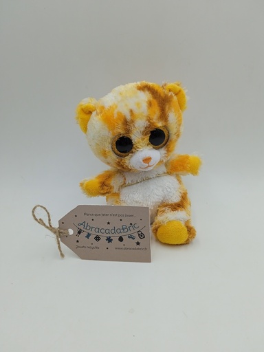Peluche ours orange 16cm - BRiLLOO PETS