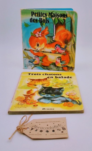 "Petites maisons des bois" & "Trois chatons en balade" 1984 - HEMMA