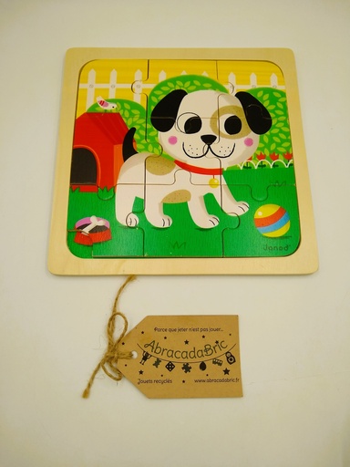 Puzzle "Mon chien Titus" 9p - JANOD