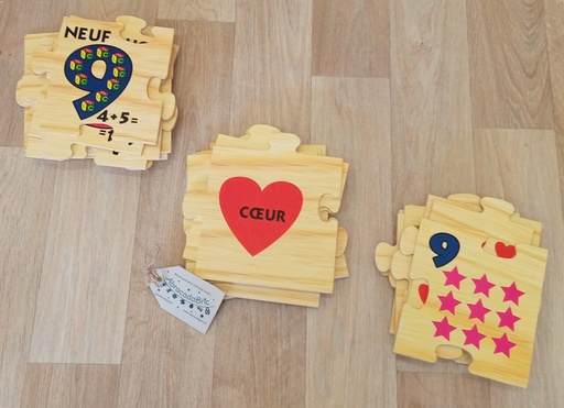 Puzzle géant en bois 