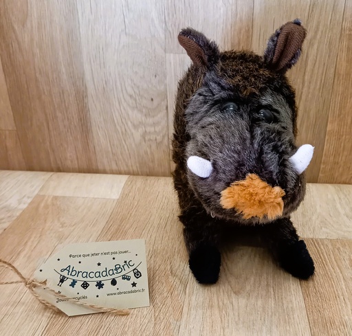 Peluche Sanglier 22cm 
