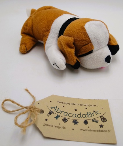 Peluche chien 22 cm