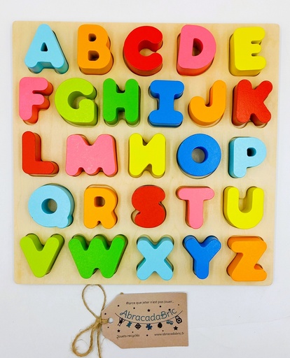 Puzzle bois alphabet - ZD TRADiNG