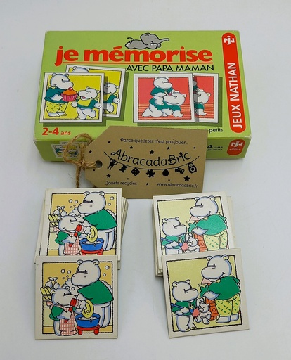 Je mémorise avec papa et maman  - NATHAN 