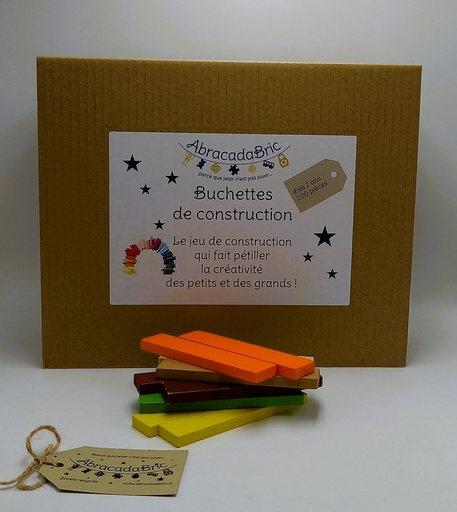 Buchettes de construction couleurs  200p 
