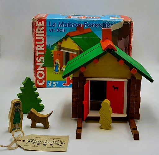 Coffret Maison forestière vintage N°1- JEUJURA 