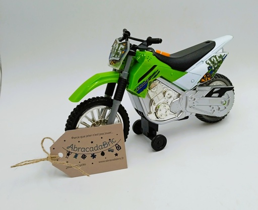 Moto cross verte - TOY STATE