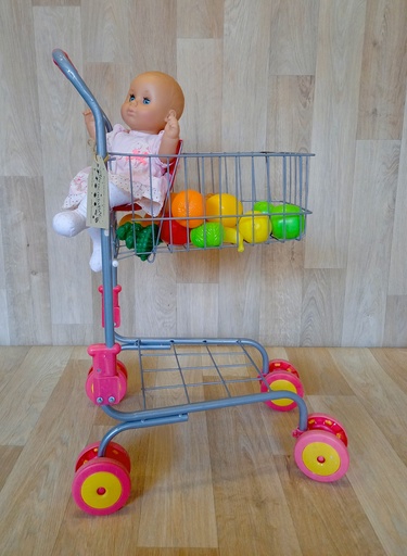 Les courses dans le caddie !