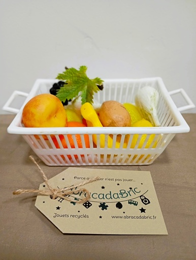 Mon panier d'aliments vintage