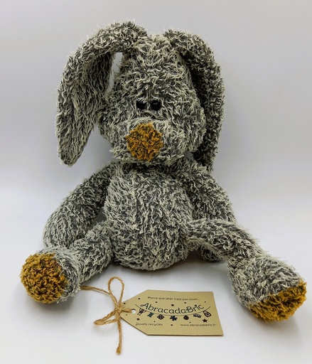lapin gris 40cm - TRUDi 
