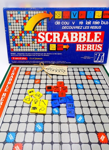 Scrabble rebus vintage - HABOURDiN