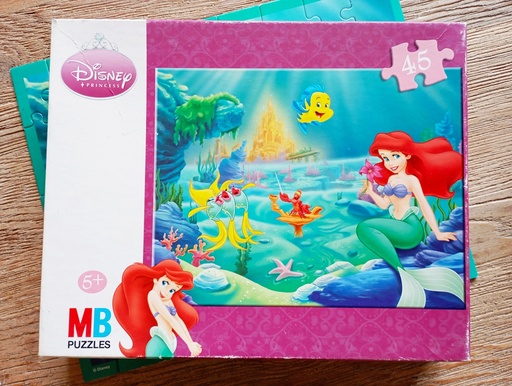 Puzzle "La Petite Sirène" 45p - MB