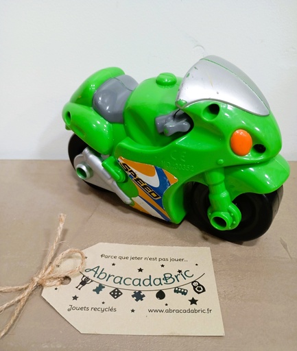 Moto speed verte