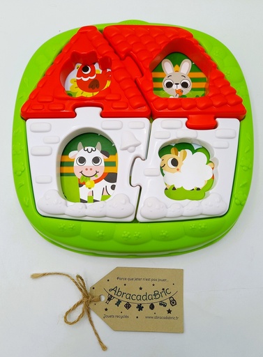 Puzzle maison et ferme 2 en 1 - CHiCCO