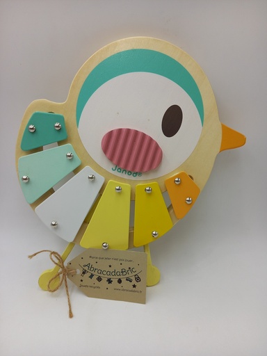 Xylophone oiseau en bois - JANOD