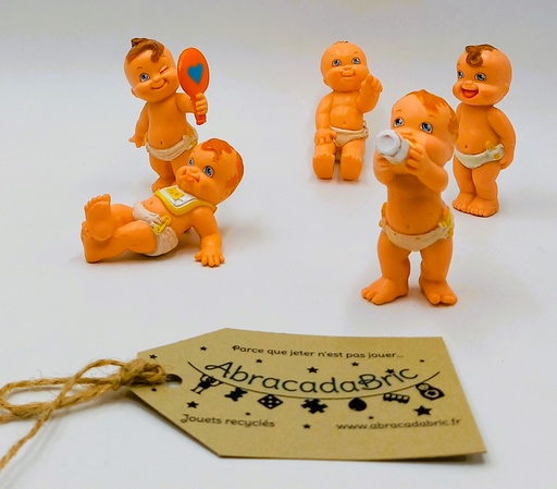 Figurines les babies x5 vintage  