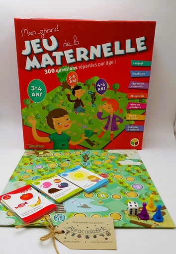 Mon grand jeu de la maternelle - PLAYBAC 