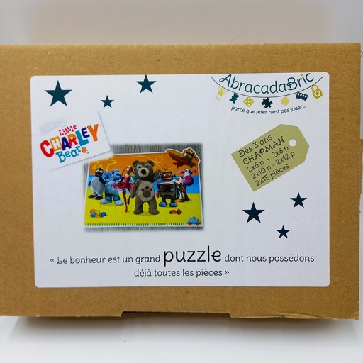 Multi-Puzzles "Little Charley Bear" 2X6p 2X8p 2X10p 2X12p 2X15p- CHAPMAN
