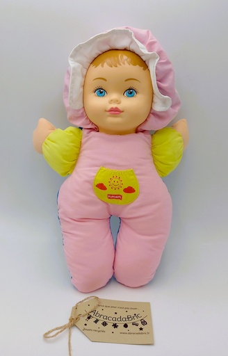 Poupée de chiffon réversible jour/nuit 90's - PLAYSKOOL 
