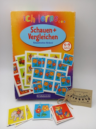 Regarde et Compare - Ich lerne - Mit Selbstrkontrolle ! 