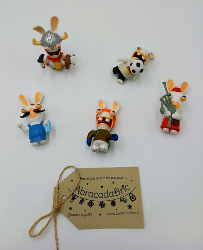 lot de 5 lapins crétins - UBiSOFT