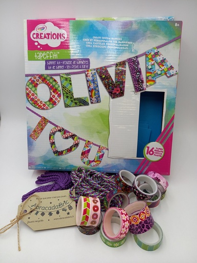 Tapeffiti Kit pour bannières - CRAYOLA CREATiON  