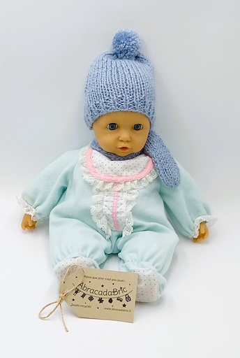 Mon poupon pyjama bleu 35cm 